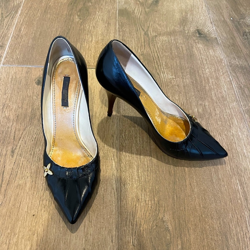 Vintage Louis Vuitton high heels